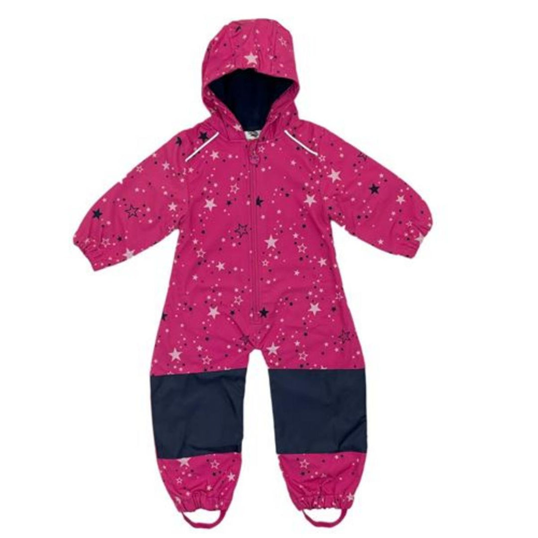 ek Wholesale Kids Softshell Fleece Lined Rain Suit