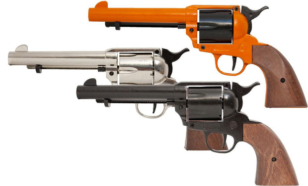 Bisley Single Action .380 Blank Firing Revolver In Orange