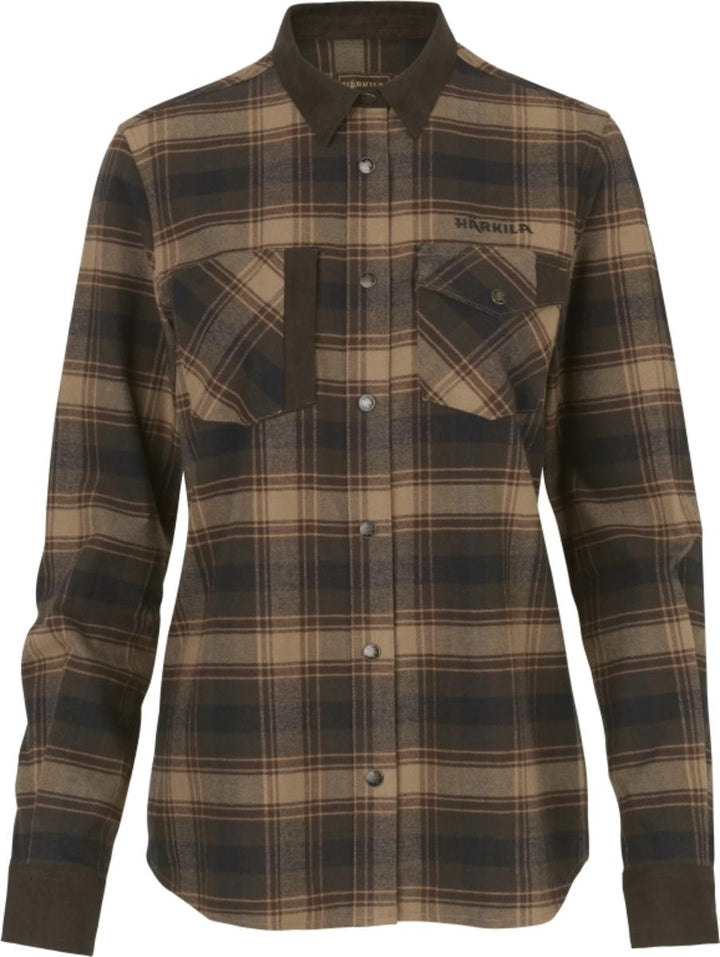 Harkila Aivak L/S shirt Women Burgundy