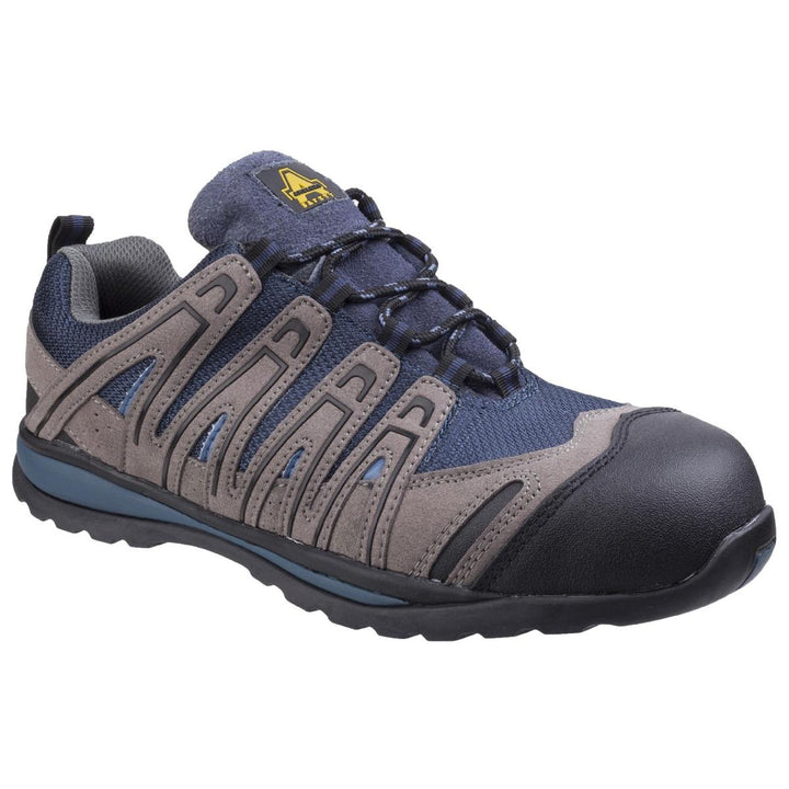 Amblers Safety FS34C Metal Free Lightweight Lace up Safety Trainer Blue