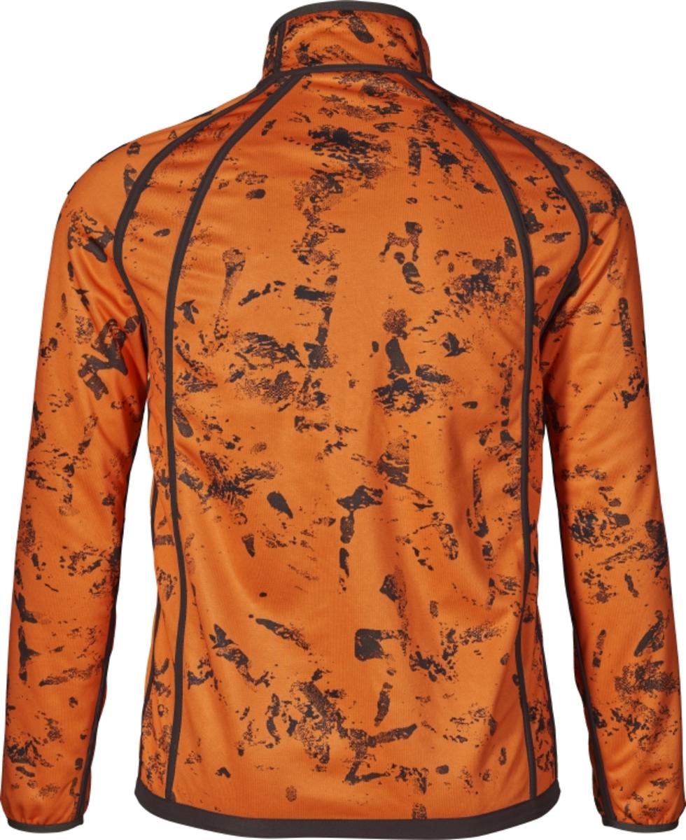 Seeland Vantage reversible fleece Pine green/InVis orange bl – view 2