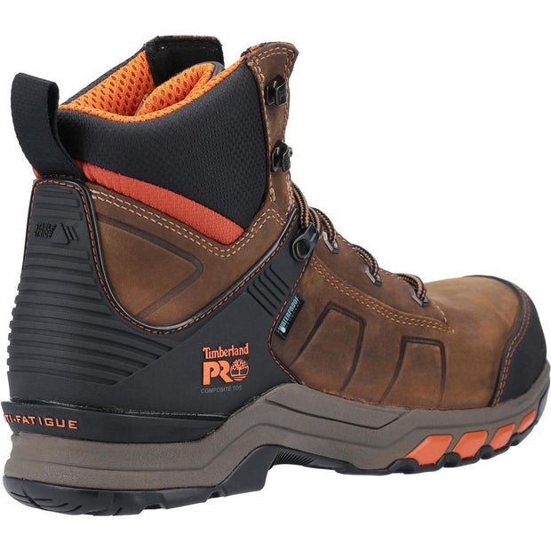 Timberland Pro Hypercharge Composite Safety Toe Work Boot Brown/Orange