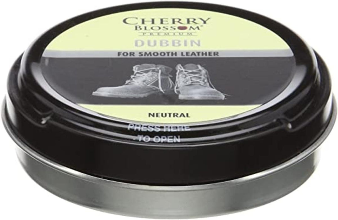 Cherry Blossom Dubbin Shoe Polish Neutral