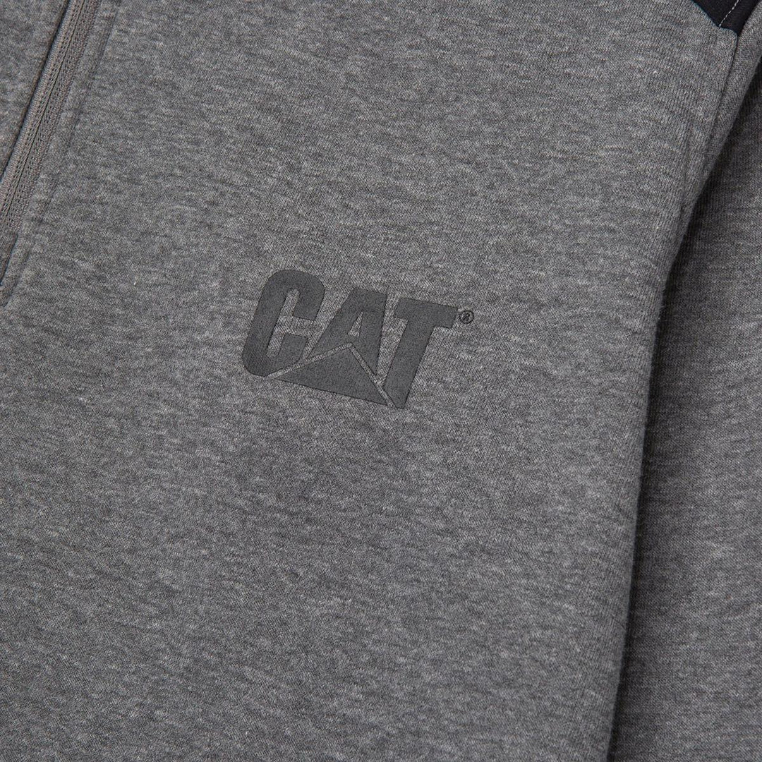 Caterpillar Essential 1/4 Zip Sweatshirt Dark Heather
