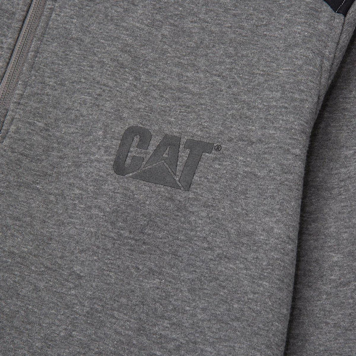 Caterpillar Essential 1/4 Zip Sweatshirt Dark Heather