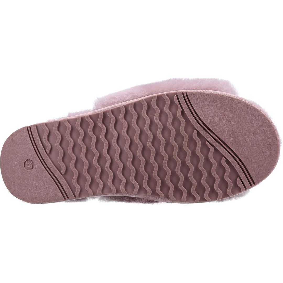 Cotswold Westfield Sheepskin Mule Slipper Pink
