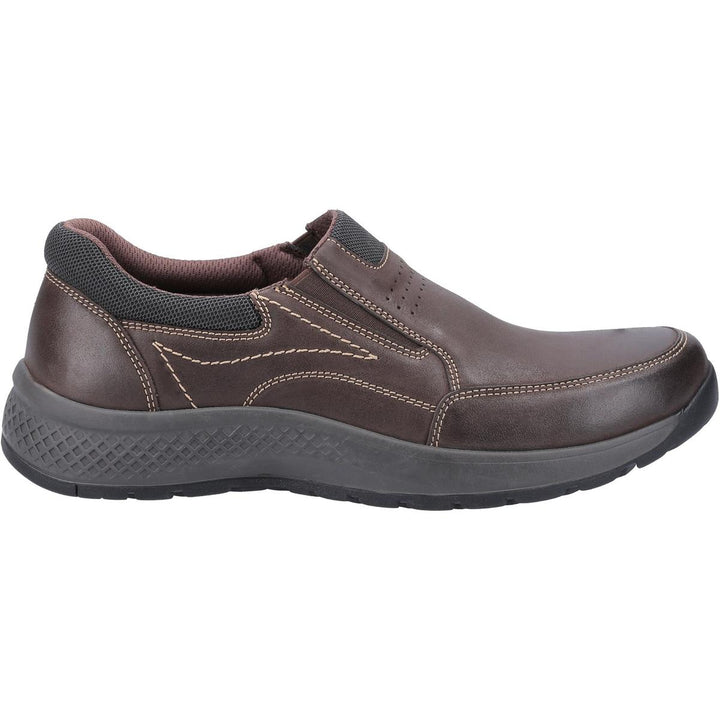 Cotswold Churchill Slip On Casual Shoe Brown