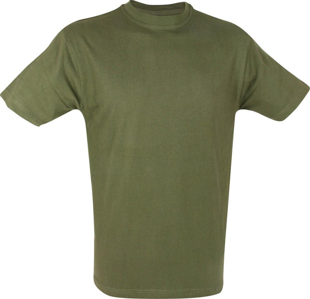 Mil-com Kids T-Shirts - Olive Green