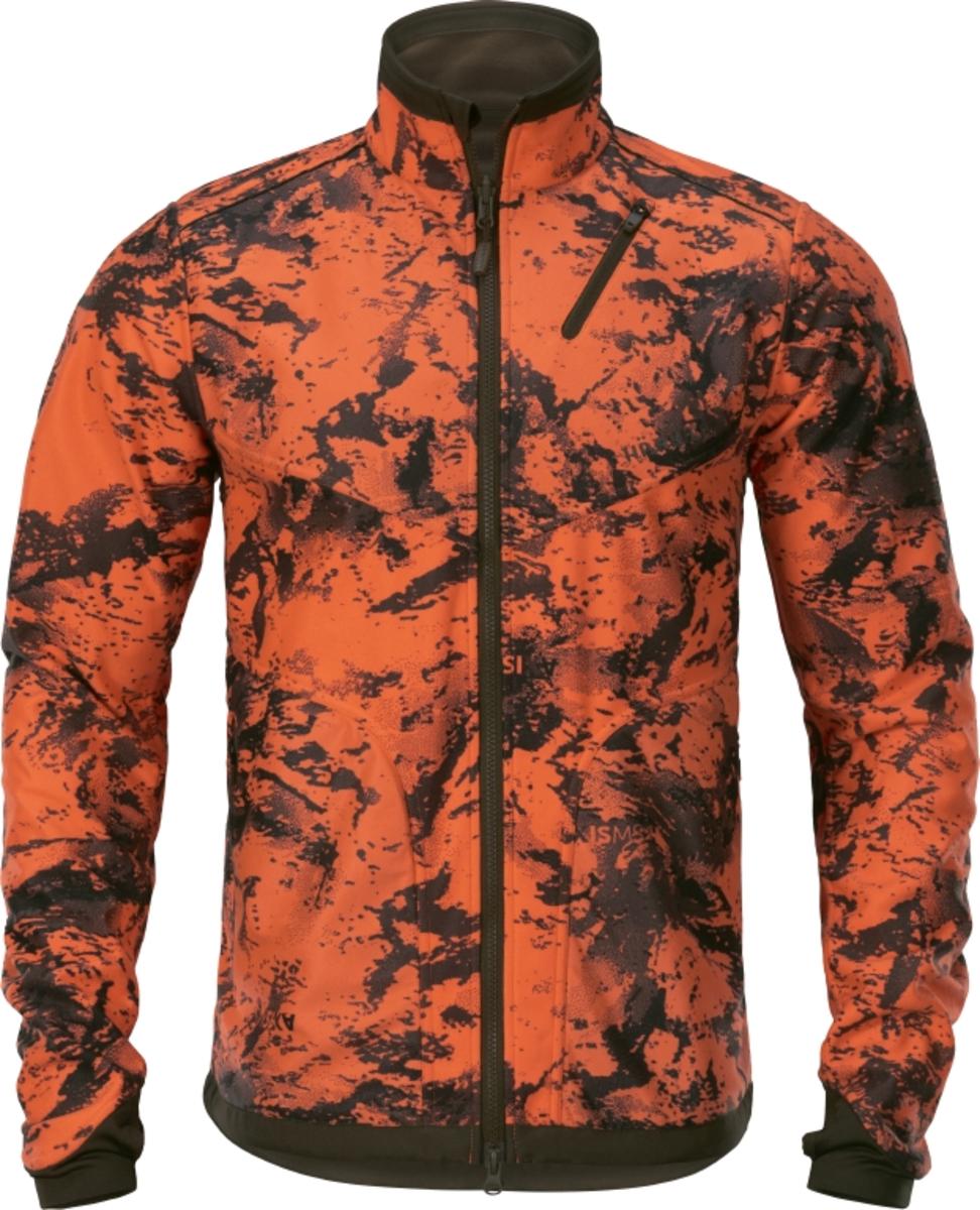 Harkila Wildboar Pro Reversible WSP jacket  Willow green/AXIS MSP Orange Blaze