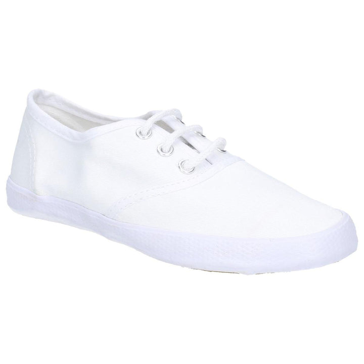 Mirak Kids Plimsolls Lace Up White
