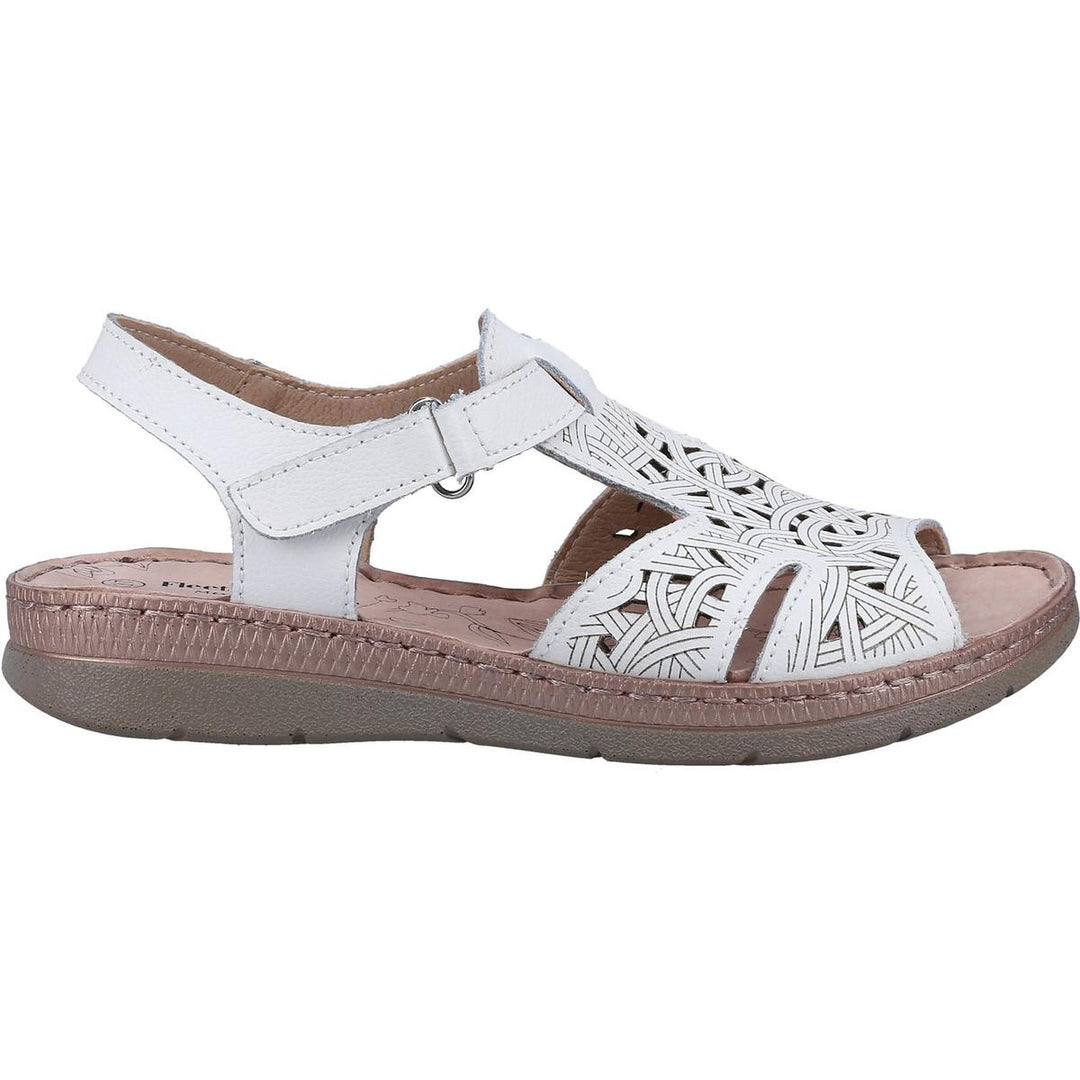 Fleet & Foster Ruth Sandal White