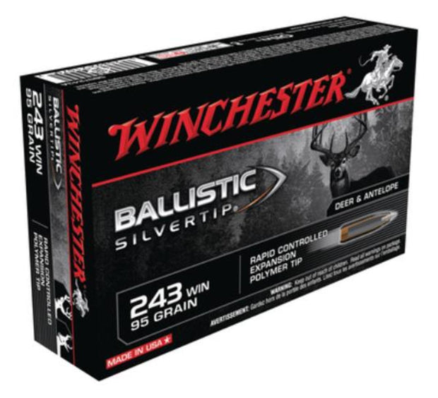 Winchester  .243 Supreme 95gr Ballistic Silvertip (20pk)