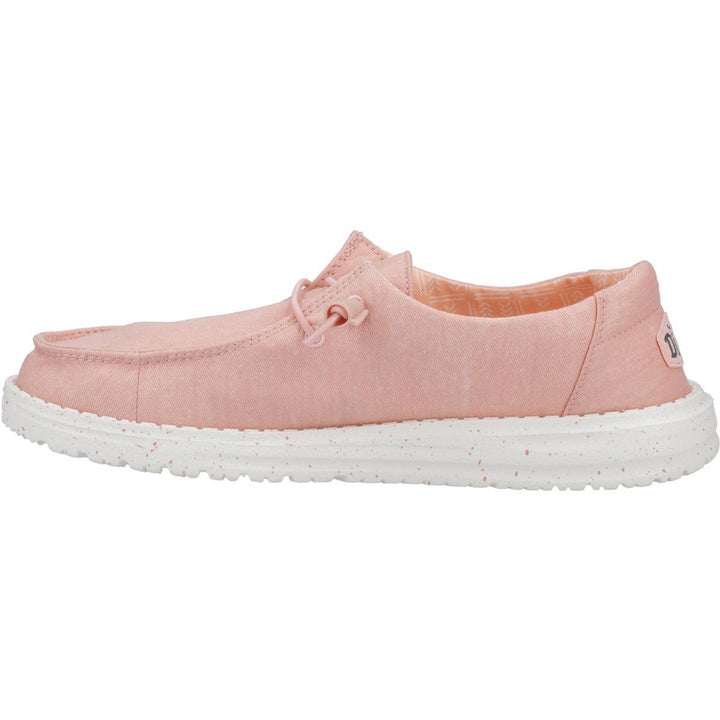 HEYDUDE Wendy Canvas Shoe Pink