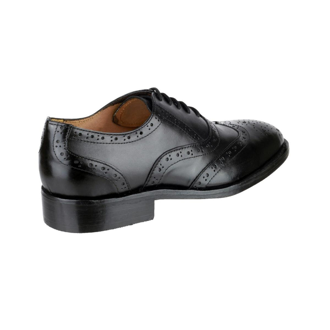 Amblers Ben Leather Soled Oxford Brogue Black