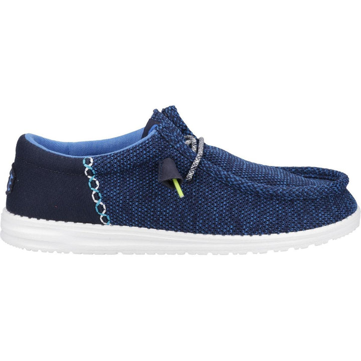 HEYDUDE Wally Funk Open Mesh Shoe Blue/White