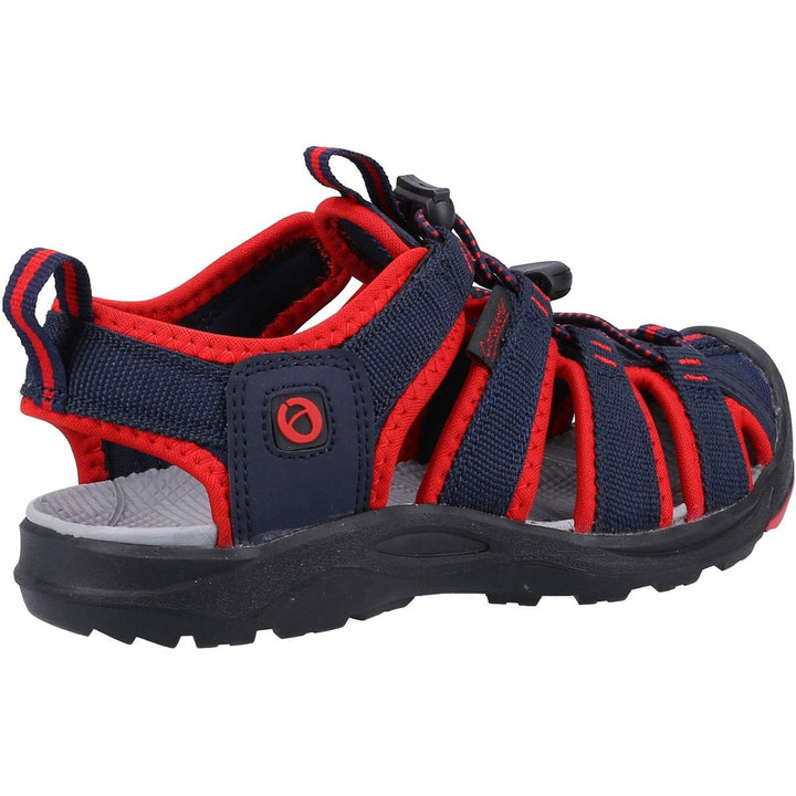 Cotswold Marshfield Recycled Sandal Navy/Red