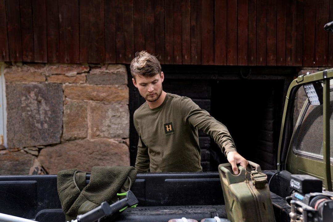 Harkila Gorm L/S t-shirt Willow green