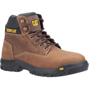 Caterpillar Median S3 Lace Up Safety Boot Brown