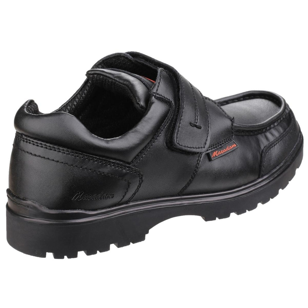 US Brass Kirk Single Touch Fastening Apron fronted Padded Collar Black