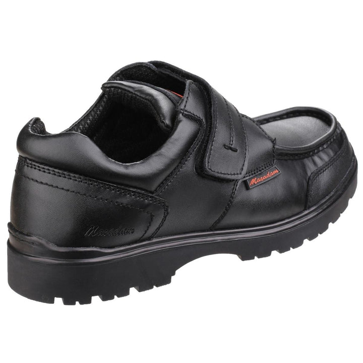 US Brass Kirk Single Touch Fastening Apron fronted Padded Collar Black