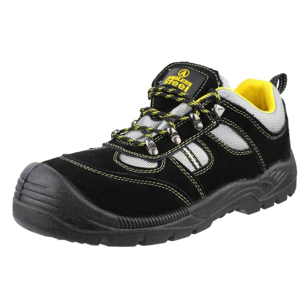 Amblers Safety FS111 Lightweight Lace up Safety Trainer Black