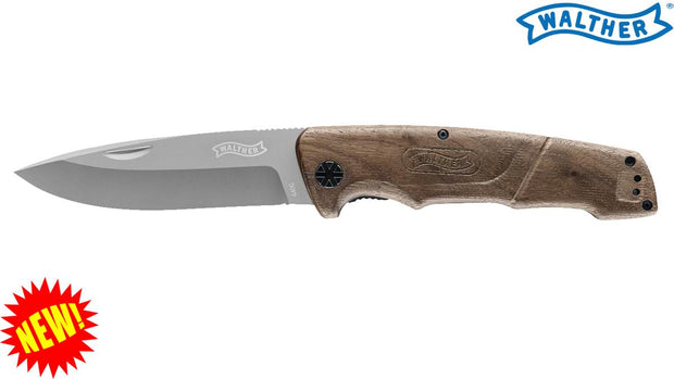 Bisley 5.0854 BWK 7 Blue Wood Knife 7 by Walther