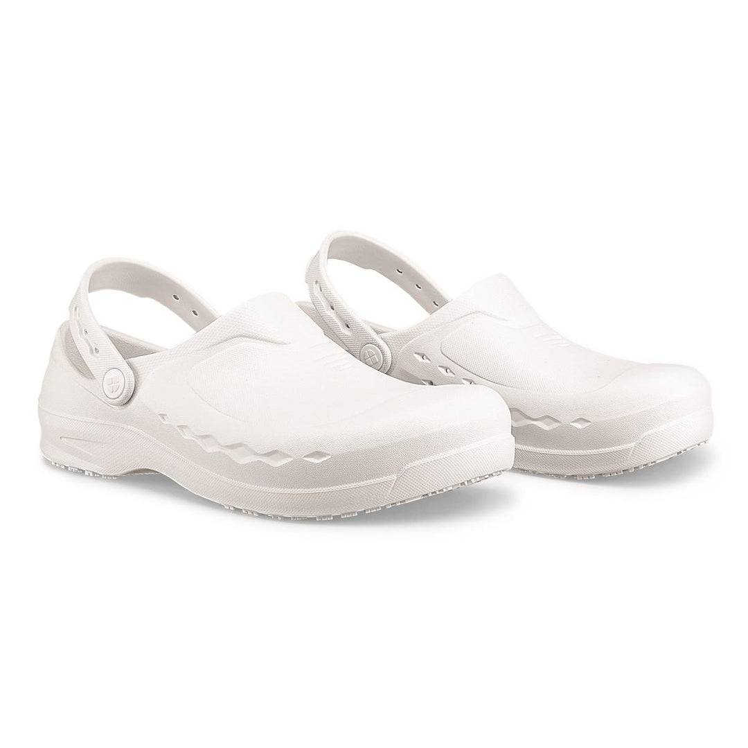 Shoes For Crews Zinc Slip Resistant Clog White