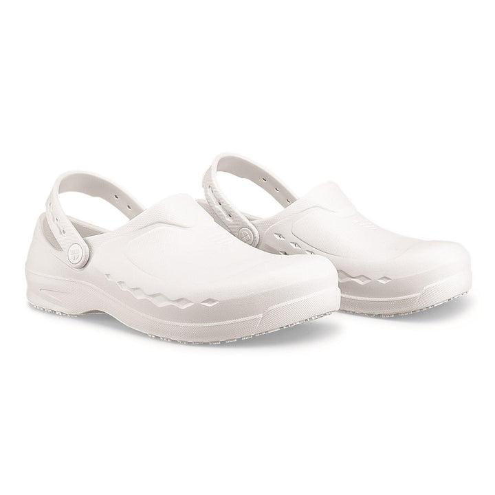 Shoes For Crews Zinc Slip Resistant Clog White