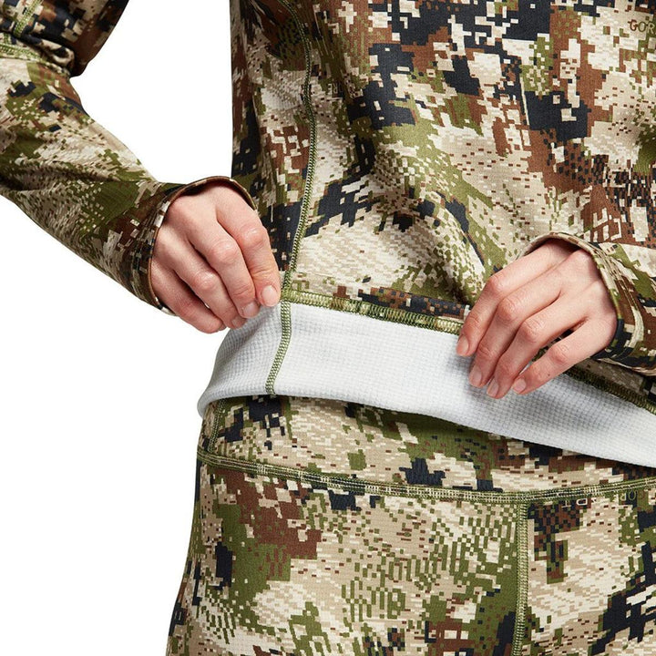 Sitka Ws Core Mid Wt Crew - LS Optifade Subalpine