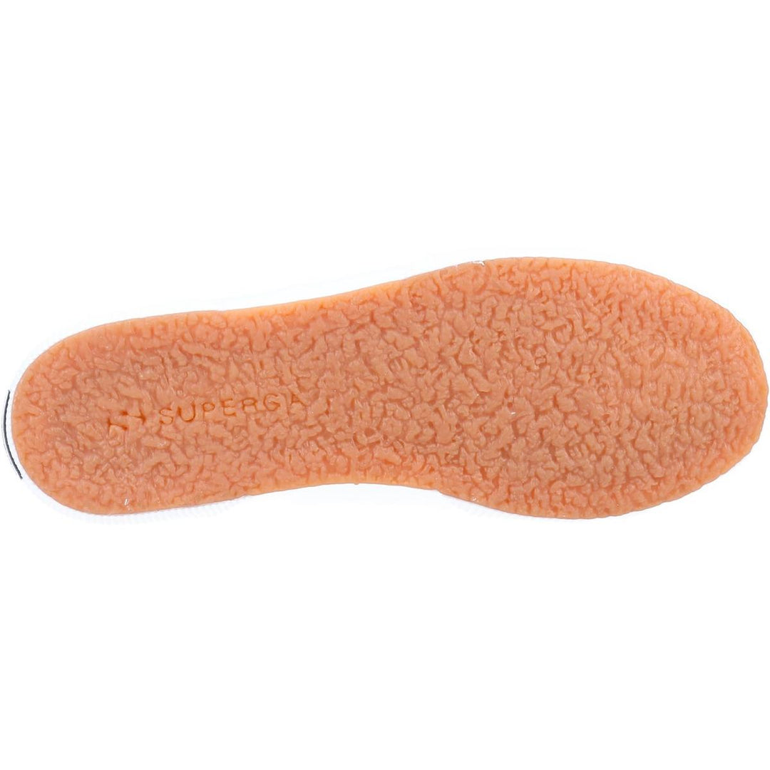 Superga 2750 Tumbled Leather Shoe White