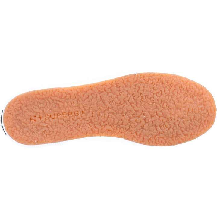 Superga 2750 Tumbled Leather Shoe White