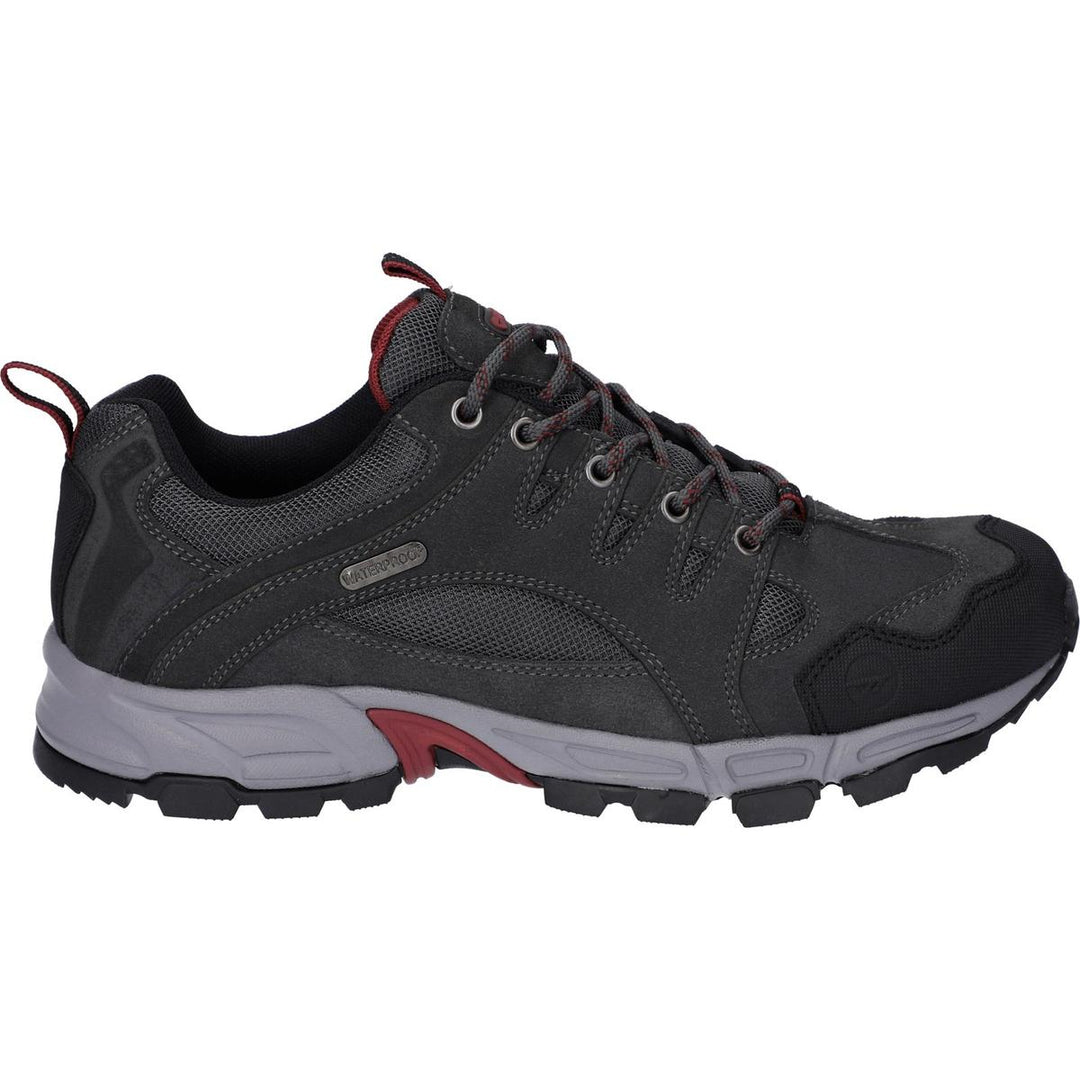Hi-Tec Auckland Lite Boots Graphite Grey/Dark Red