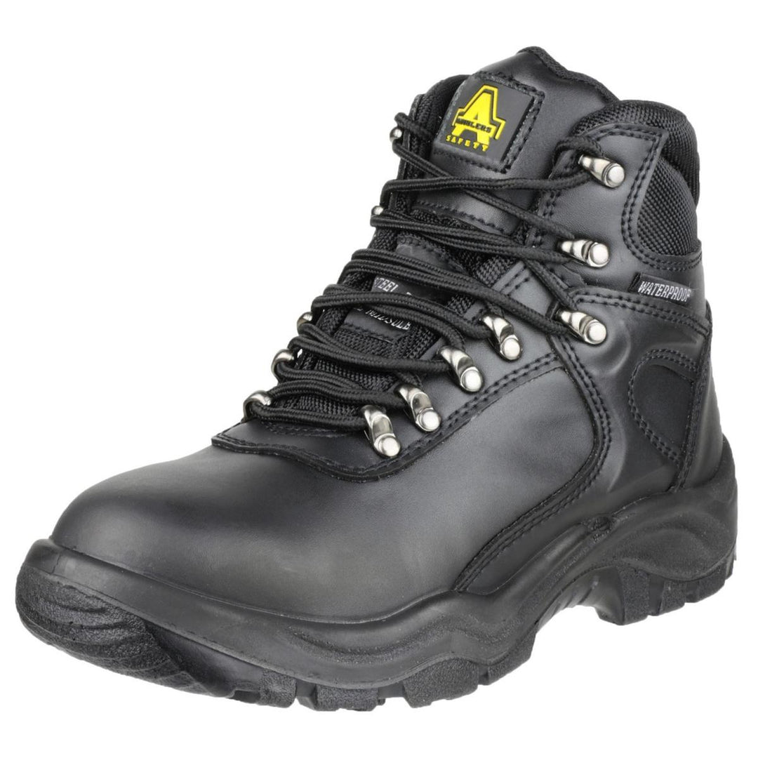 Amblers Safety FS218 Waterproof Lace Up Safety Boot Black