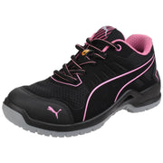 Puma Safety Fuse Tech Lightweight Ladies Lace up Safety Trainer Black