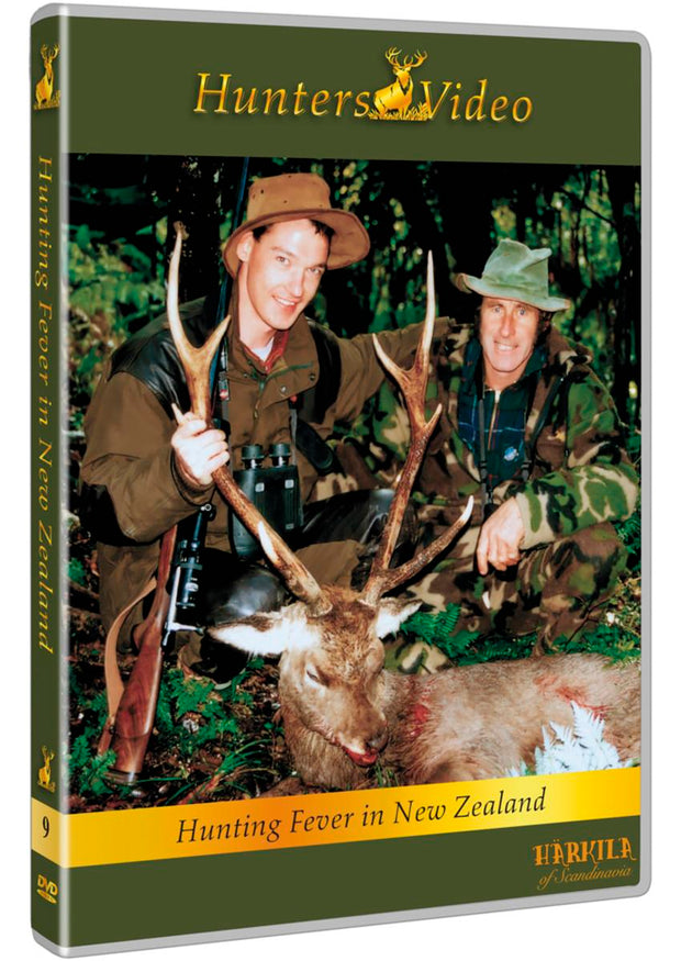 Hunters Video DVD "Hunting fever in New Zealand" DVD multi language
