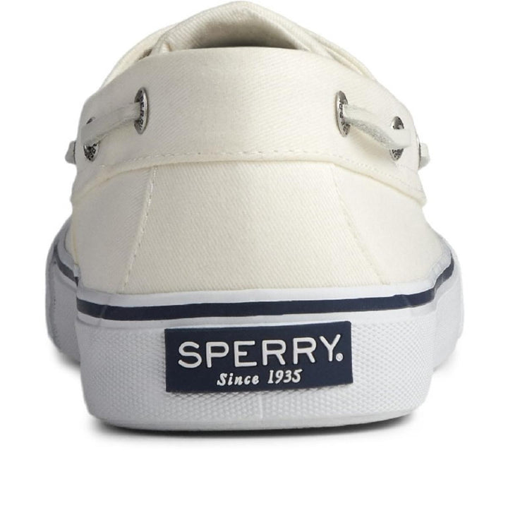Sperry Bahama II Trainer Salt Washed White