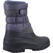 Cotswold Chase Touch Fastening and Zip up Winter Boot Grey