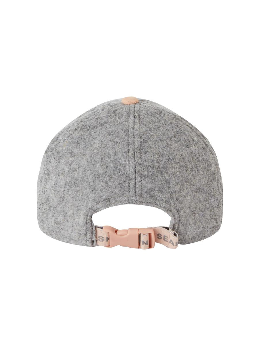 Sealskinz Wickmere Waterproof Women's Boiled Wool Cap Grey/Pink Women's HAT