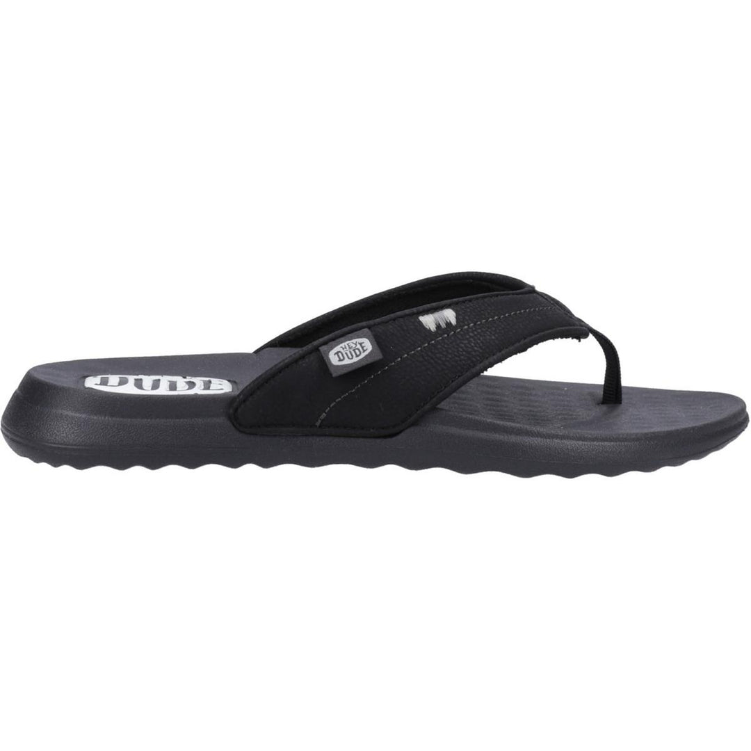 HEYDUDE Christi Flip Classic Sandal Black