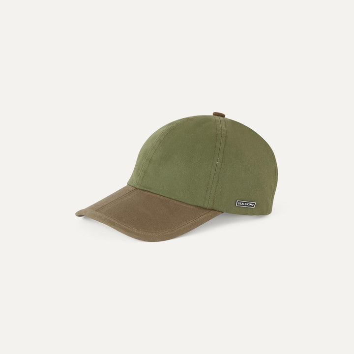 Sealskinz Marham Waterproof Men's Oiled Canvas Cap Olive/Brown Men's HAT