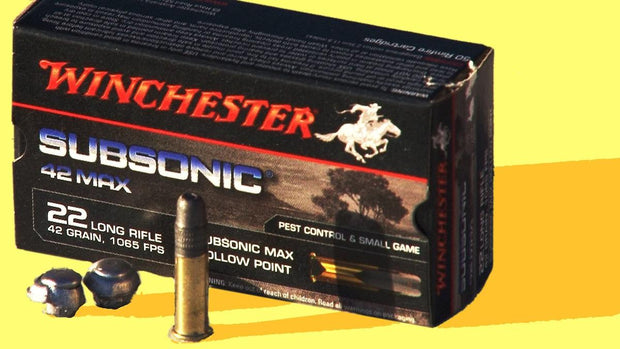 Winchester Max .22 Subs 42gr (50pk) 1065 fps