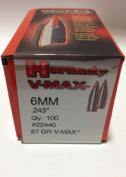Hornady 6mm 87gr V-MAXÂ®
