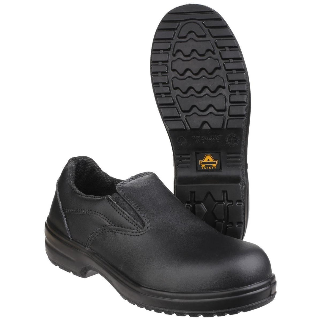 Amblers Safety FS94C Lightweight Slip on Safety Shoe Black