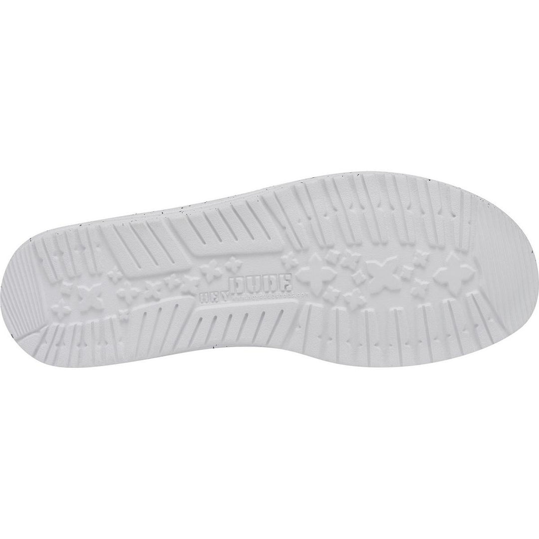 HEYDUDE Wally Slub Canvas Shoe True Blue