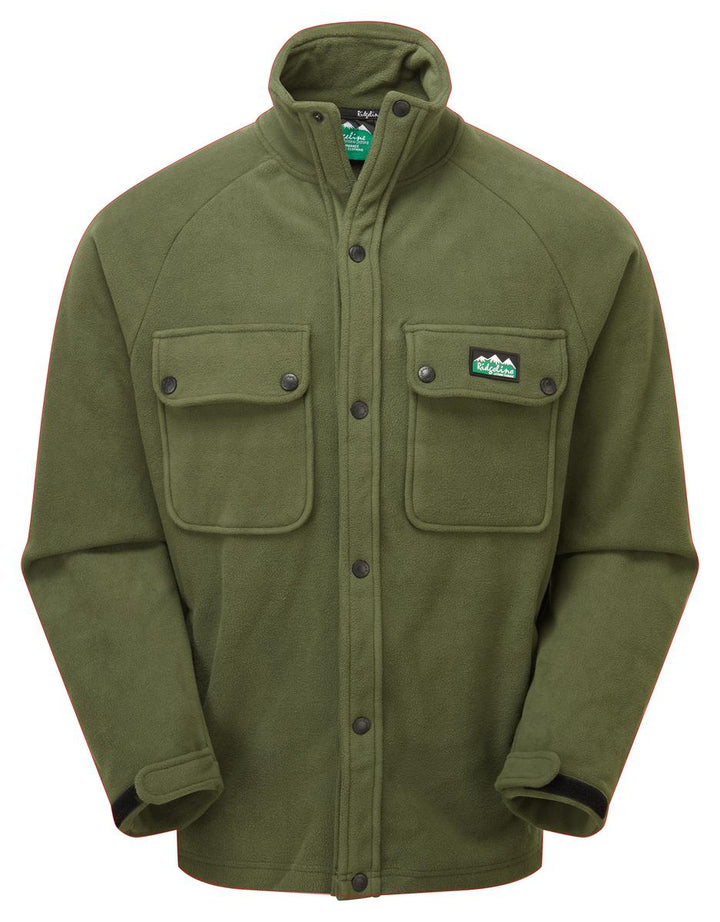 Ridgeline Igloo Button Down Bush Shirt Field Olive