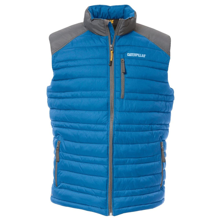 Caterpillar Defender Insulated Vest Blue