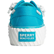 Sperry Crest Boat Platform Shoes Blue