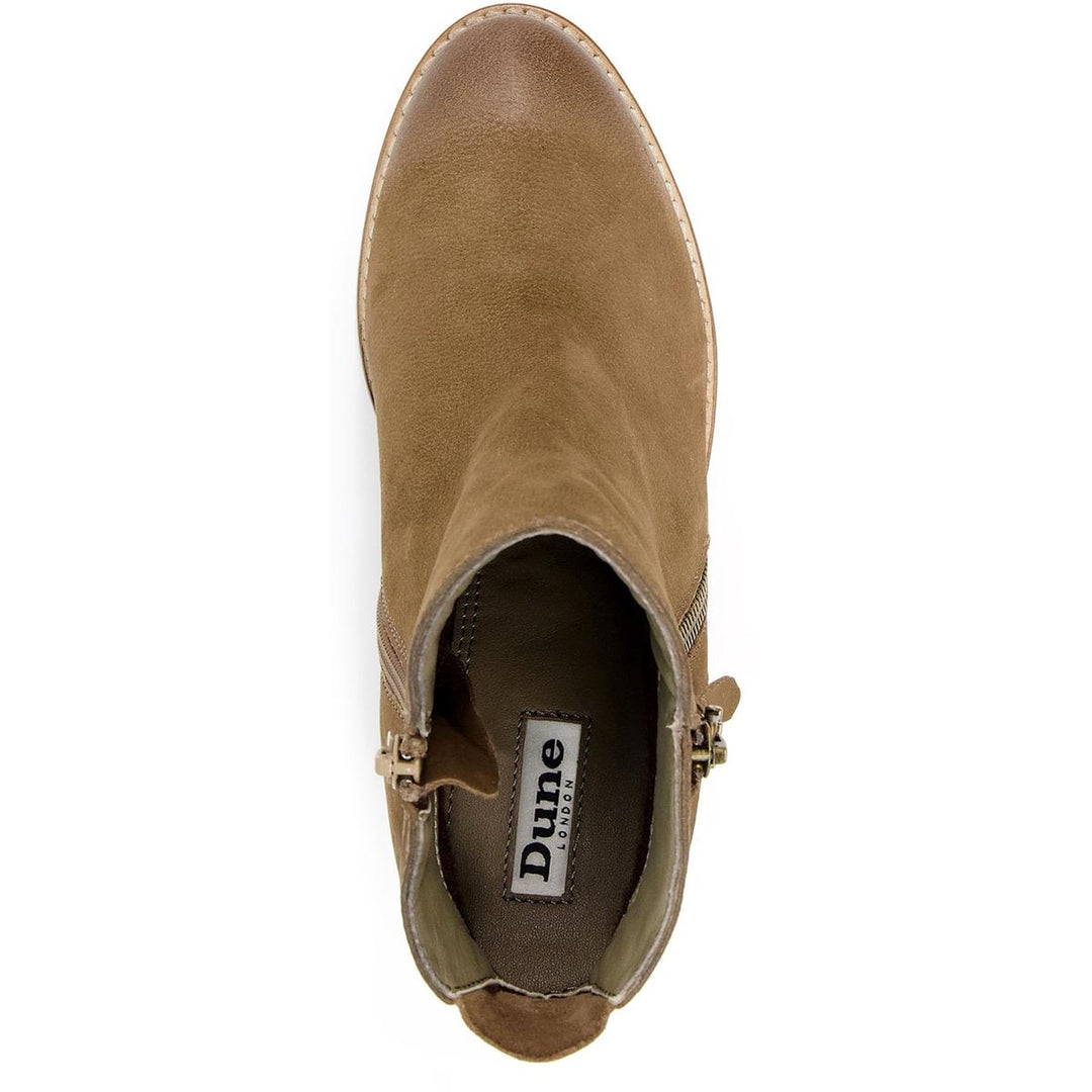 Dune Paice Ankle Boot Taupe