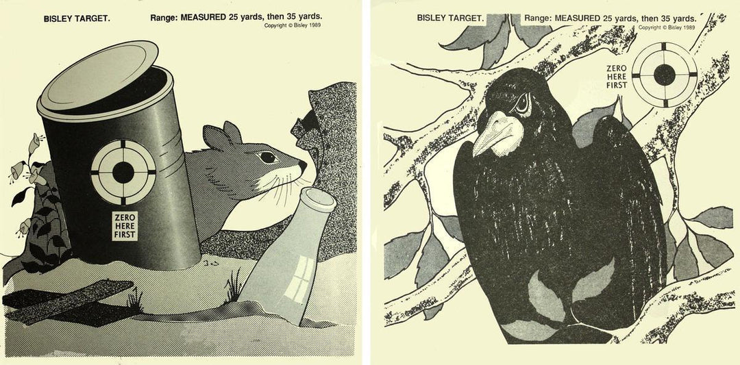 Bisley 25 Vermin Targets Grade 1