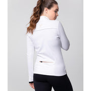 Boudavida Resolve Zipped Sports Jacket White